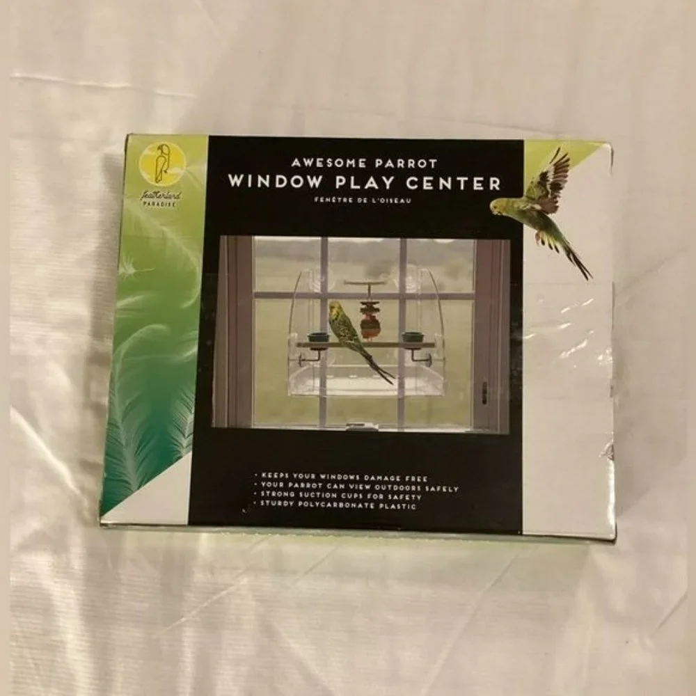 Caitec Awesome Parrot Window Play Center